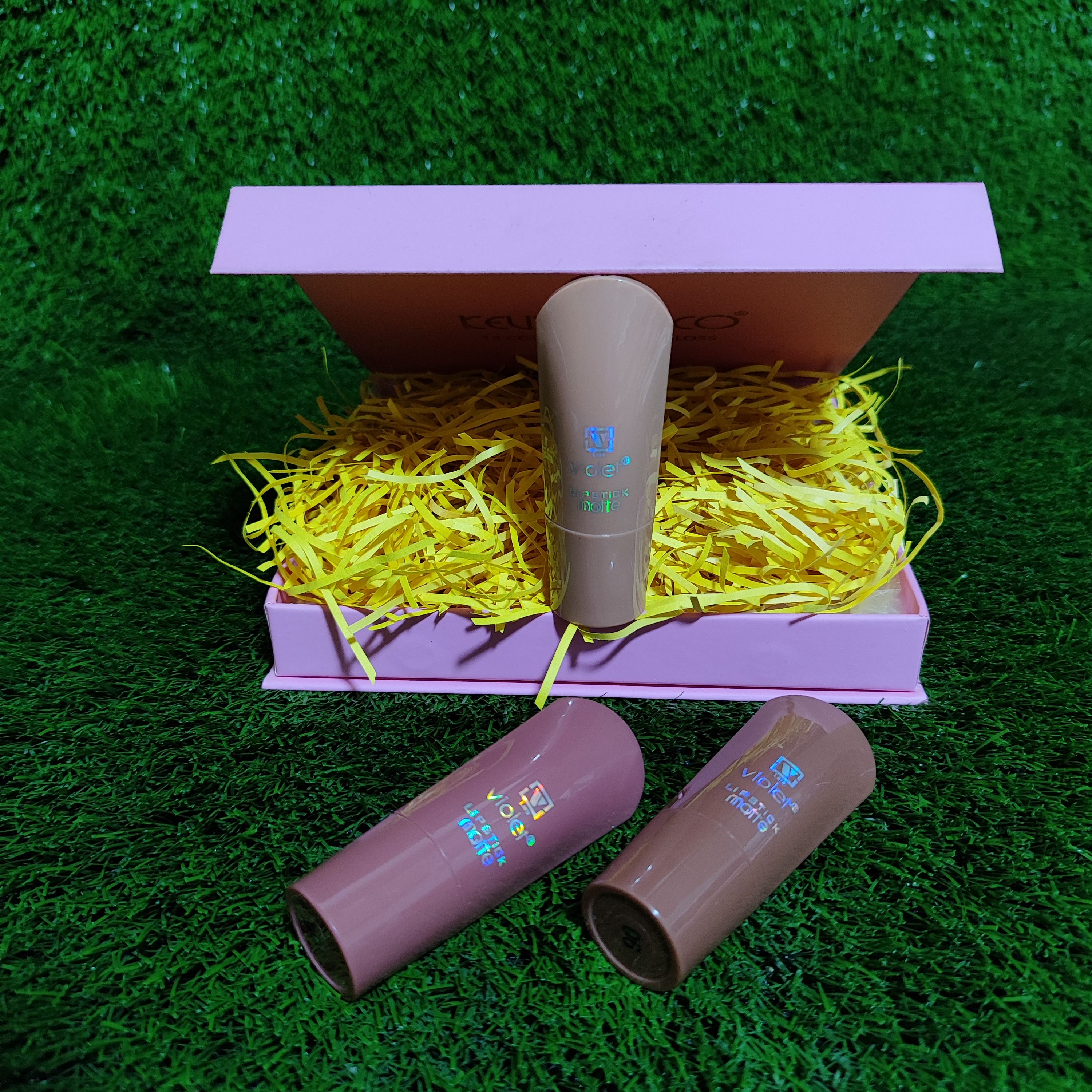 پک رژ جامد 6 رنگ مات ویولت Violet کد 109