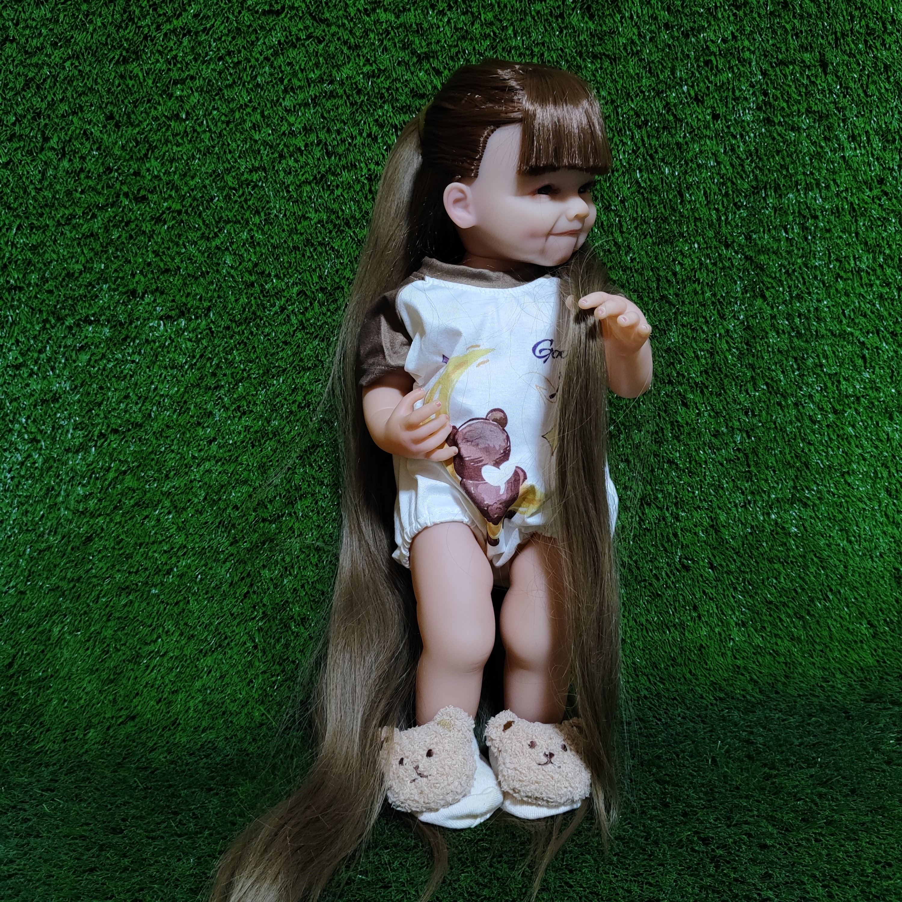 اکستنشن دم اسبی مو رنگ طبیعی (گیره ای)